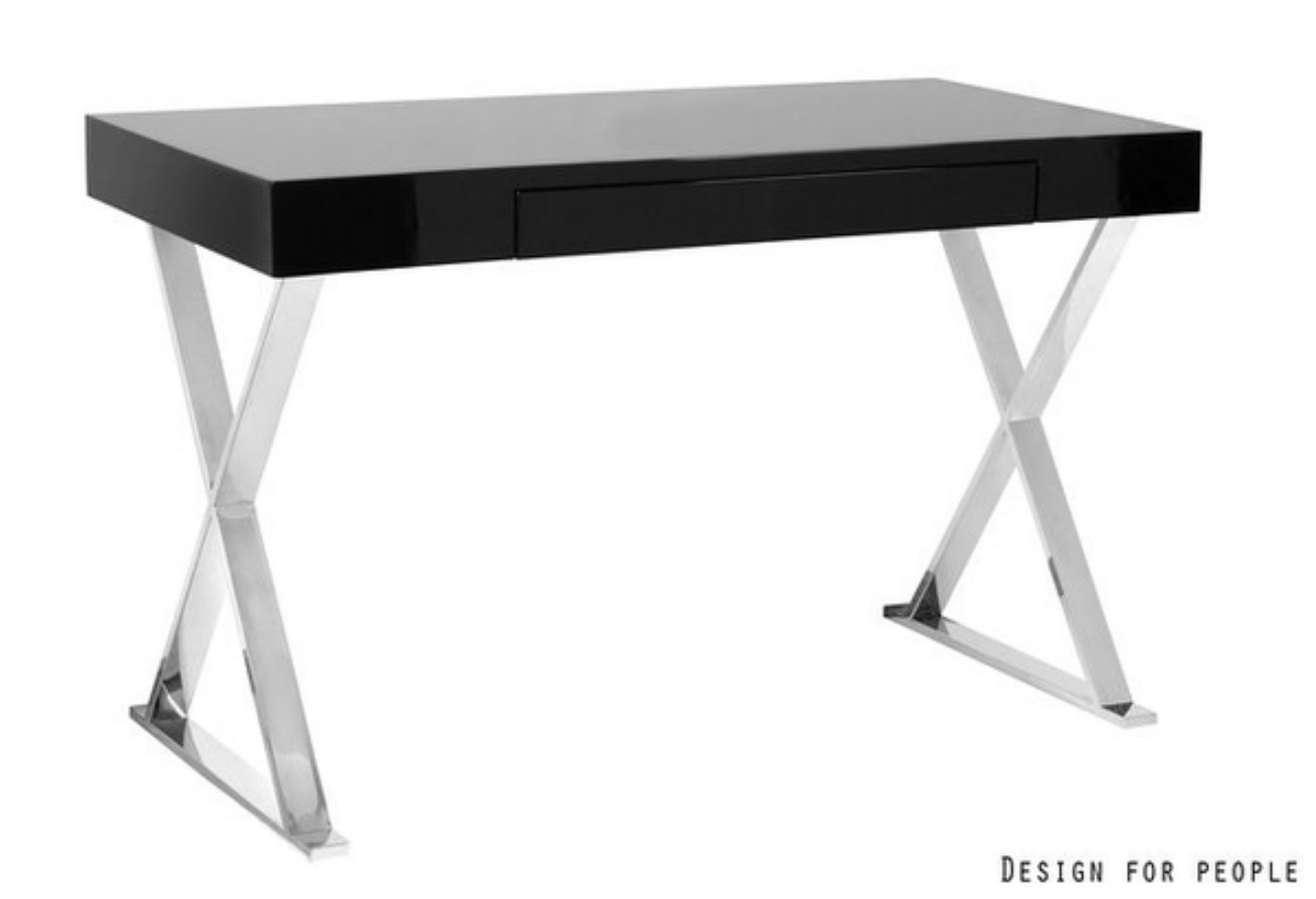 biurko-zefir-czarne,biurko-biały-połysk, biurko-komputerowe